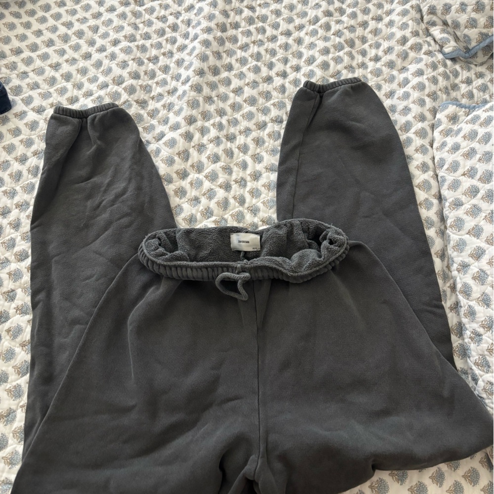 Joah Brown Charcoal Gray Drawstring Sweatpants
